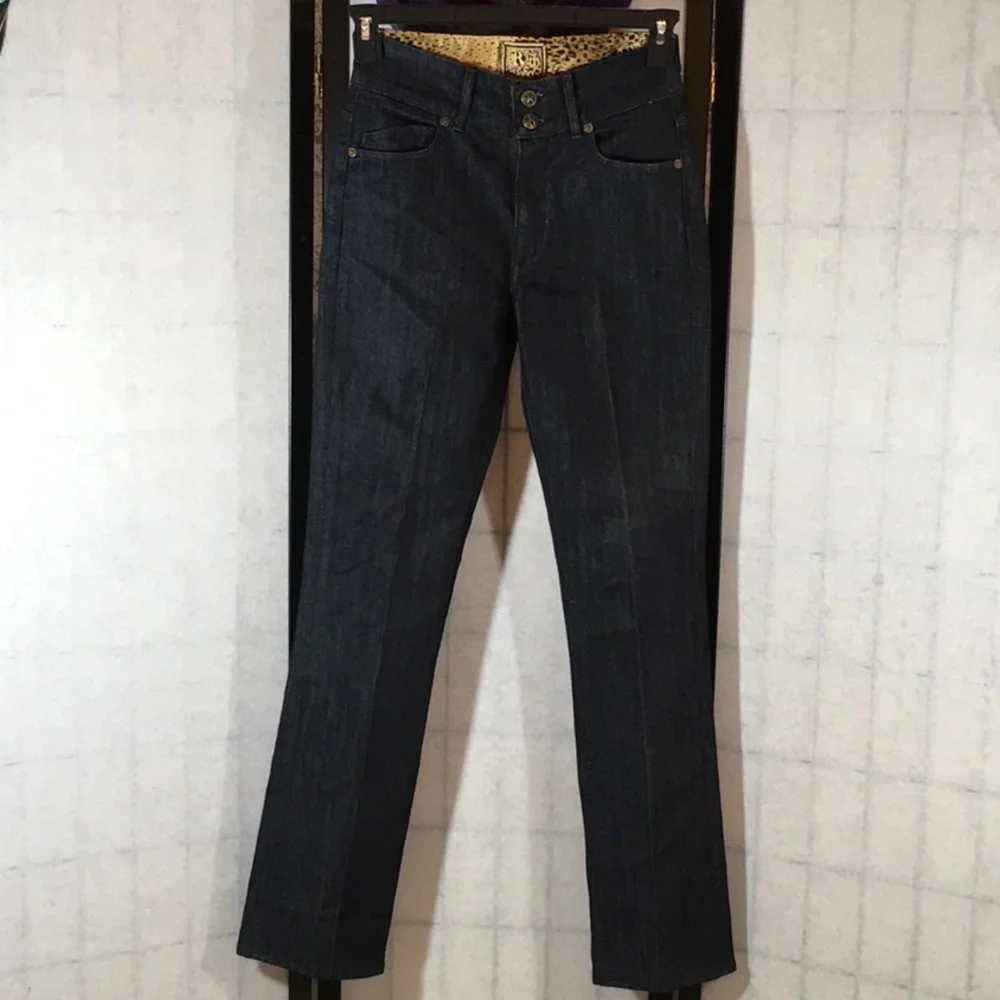 Rich & Skinny black high waist jeans